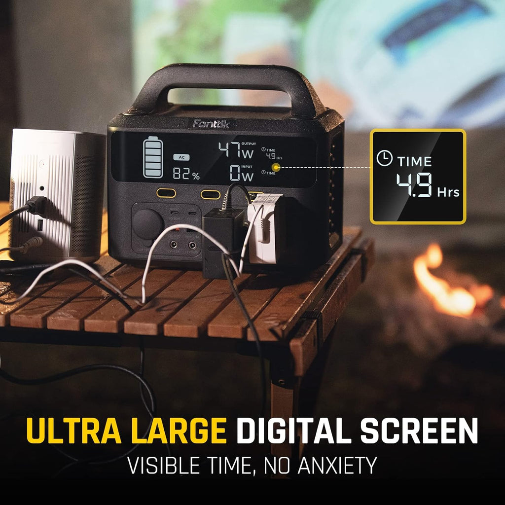 Portable Power Station 299Wh Lithium Battery with 2 AC Outlets T289902