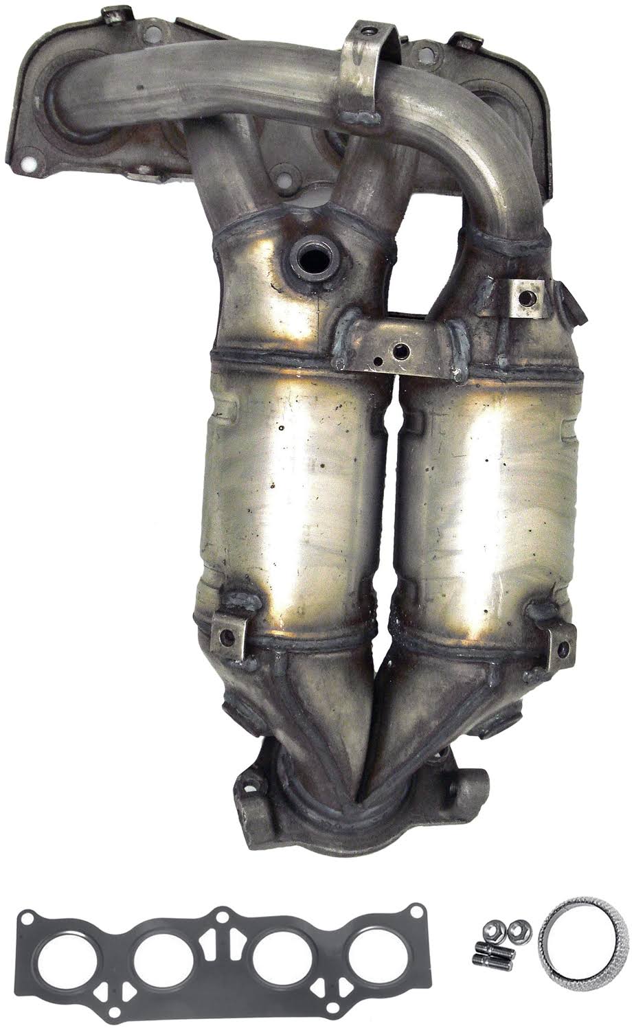Catalytic Converter with Integrated Exhaust Manifold F7580