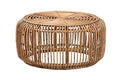 Natural Brown Antique Rattan Coffee Table D71616
