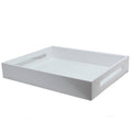 White Lacquered Serving Tray Y216169