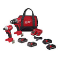 18-Volt Lithium-Ion Brushless Cordless Compact Drill/Impact Combo Kit (2-Tool) with Batteries, Charger and Bag I4371