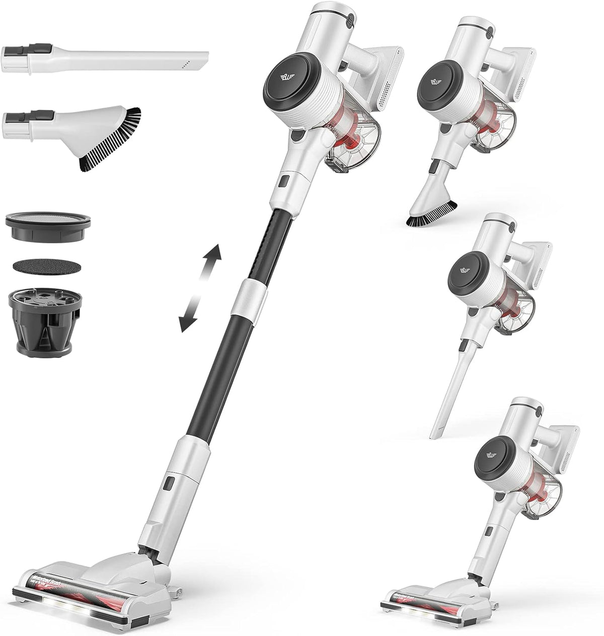 Cordless Stick Vacuum Cleaner with 2200mAh Battery R657
