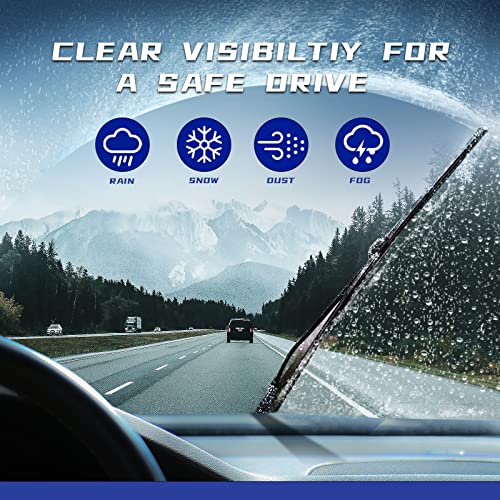 26" 16" Windshield Wiper Blades Set of 2 V7428