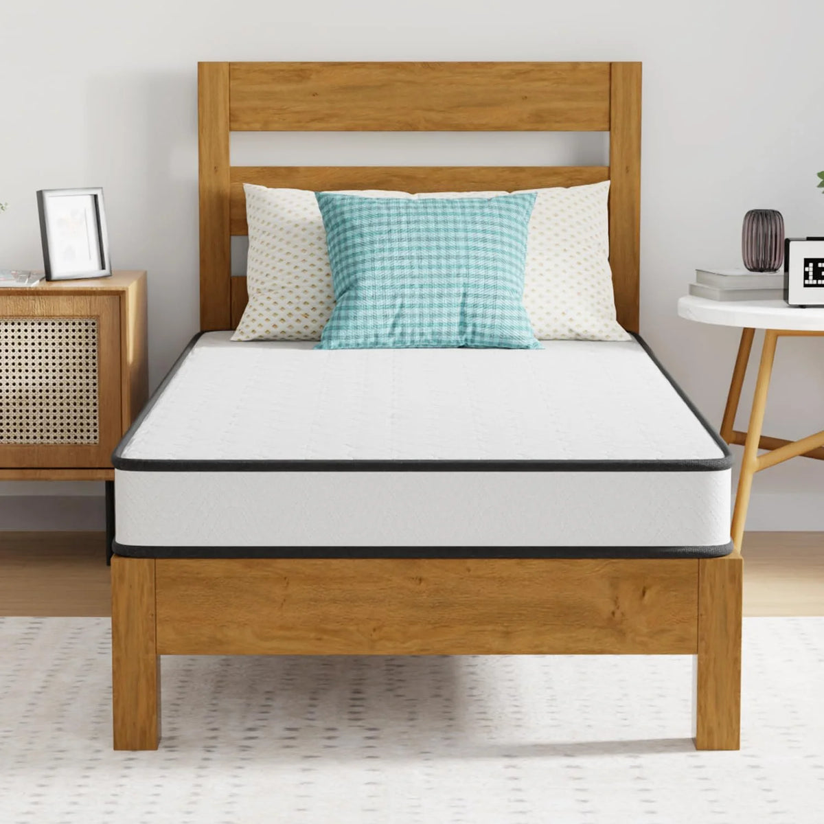 6 Inch Medium Firm Hybrid Twin Mattress Z3204