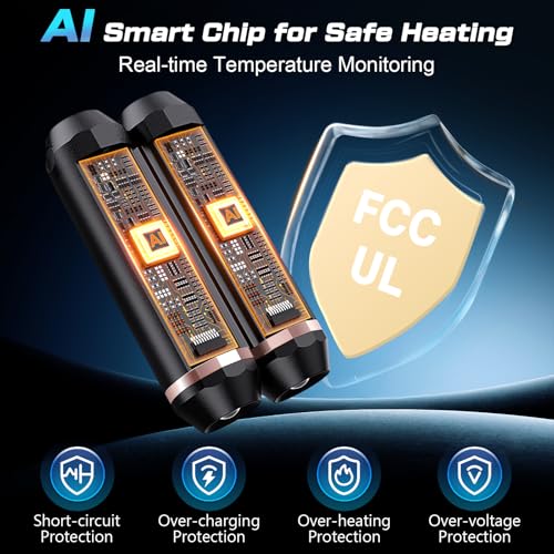 3-in-1 Rechargeable Hand Warmers 10000mAh Portable Pocket Heater U147