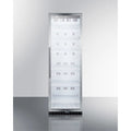 24" Wide 12.6 Cu. Ft. Stainless Steel Merchandiser Refrigerator W12627