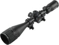 Hunting Rifle Scope 16X50AO Red Green Illuminated Mil Dot Reticle Multi-Coated Lens V8396