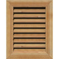 Unfinished Vertical Gable Vent W394