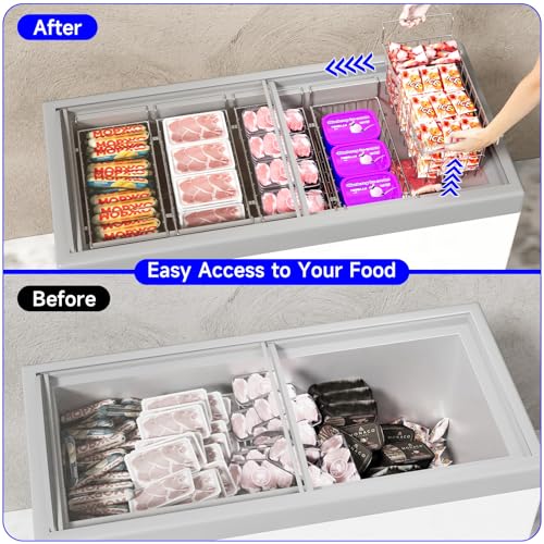 Expandable Freezer Organizer Bins 2 Pack R43097