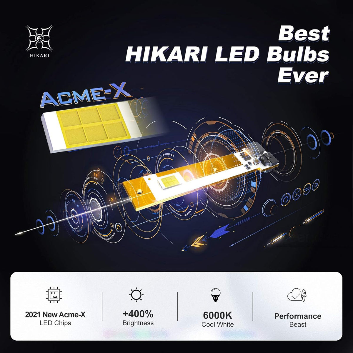 6000K White Wireless LED Bulbs Z9468