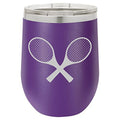 12 oz Insulated Stainless Steel Wine Tumbler With Lid M6282