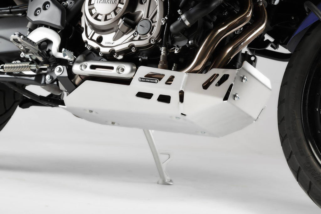 Aluminum Skid Plate Silver Q9032