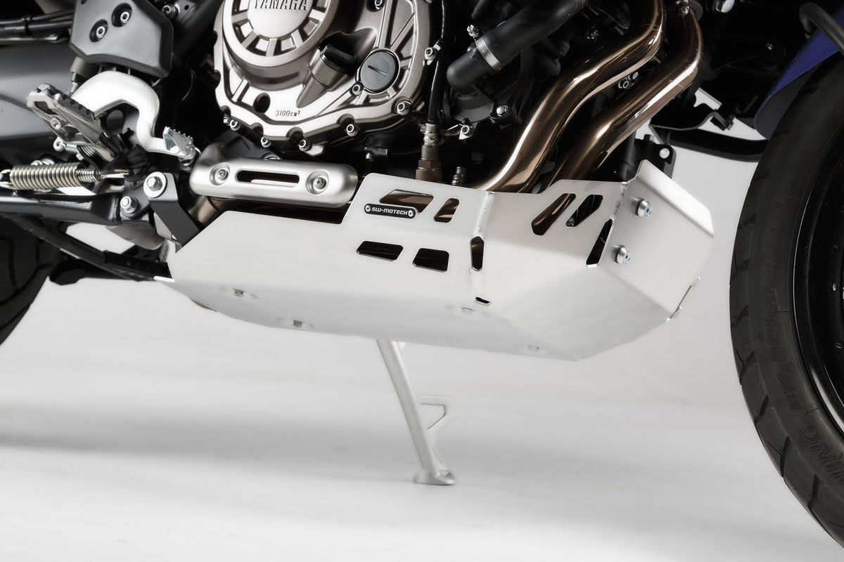 Aluminum Skid Plate Silver Q9032