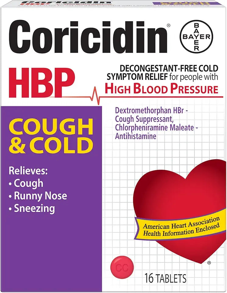 Cough and Cold Tablets 16 ct Q1230