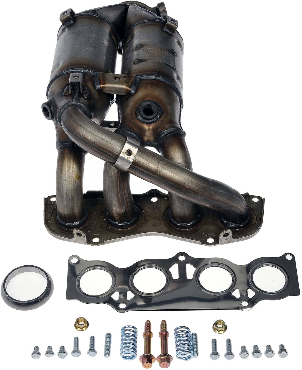 Catalytic Converter with Integrated Exhaust Manifold F7580