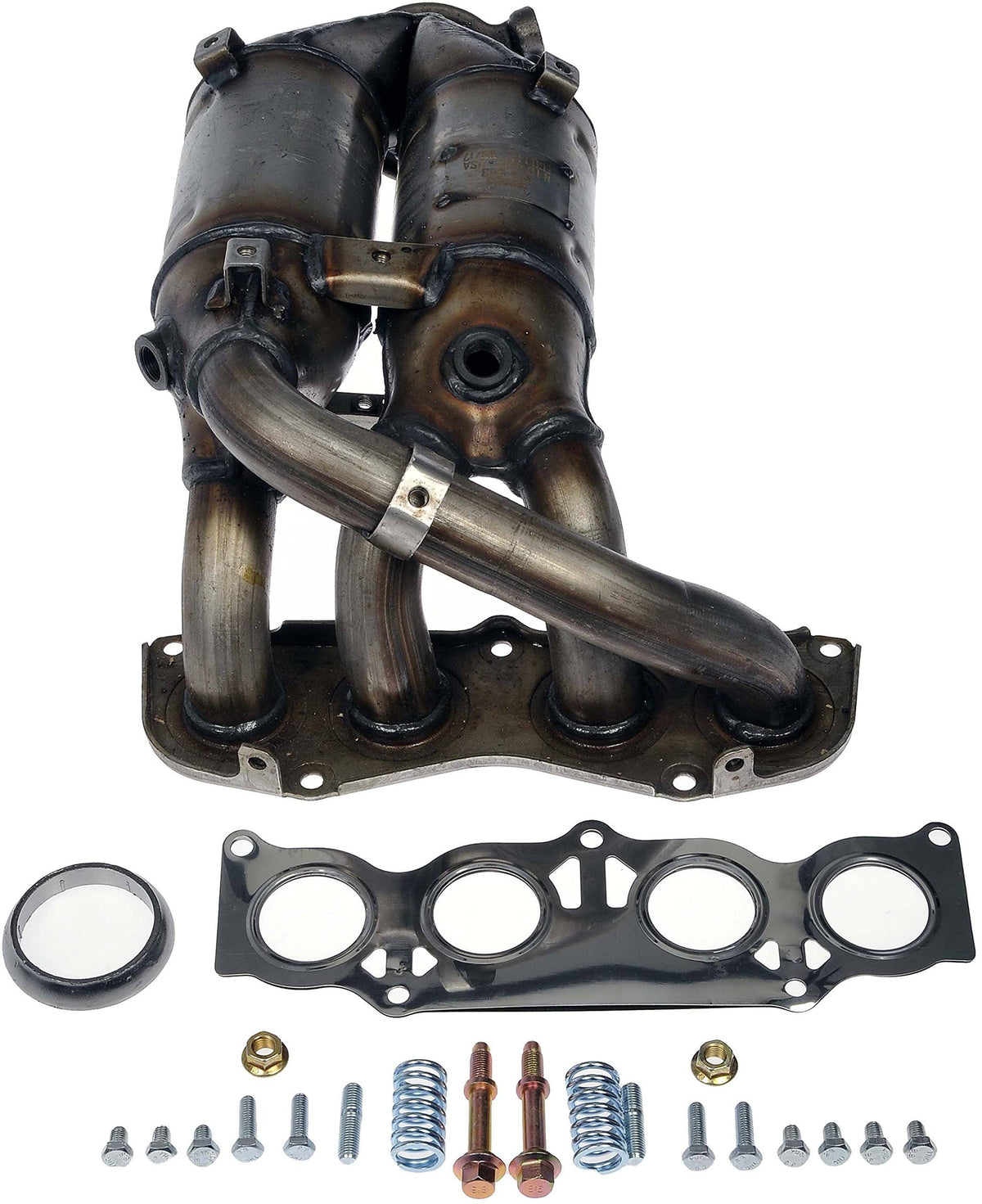 Catalytic Converter with Integrated Exhaust Manifold F7580