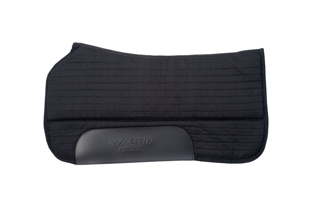 Black Western Saddle Pad I40584