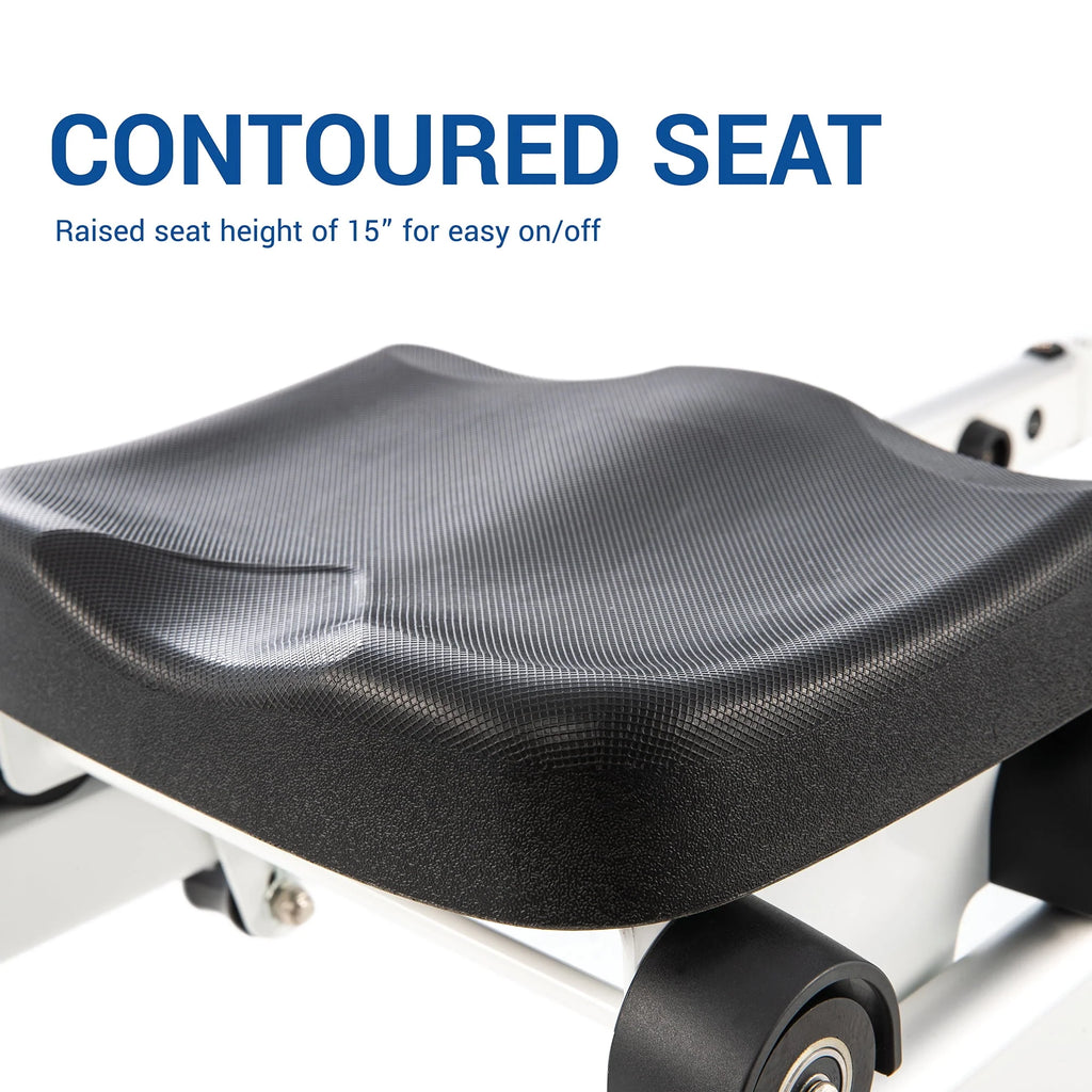 Water Rowing Machine with 6 Resistance Levels and LCD Display L778680