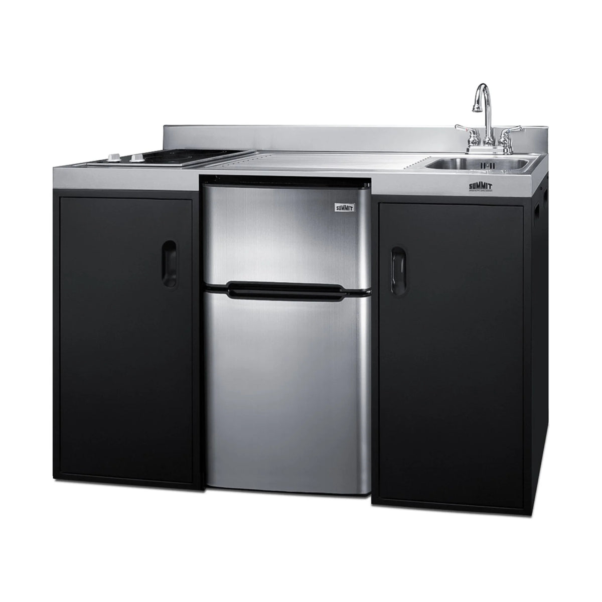 55" Wide Stainless Steel Kitchenette N826572