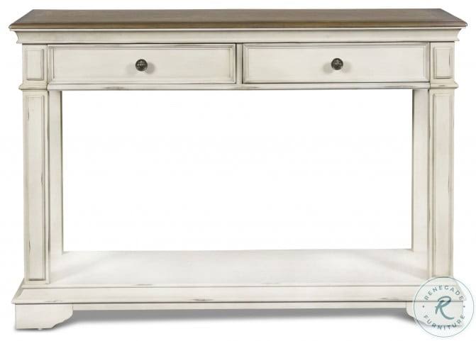 White Console Sofa Table Y5707