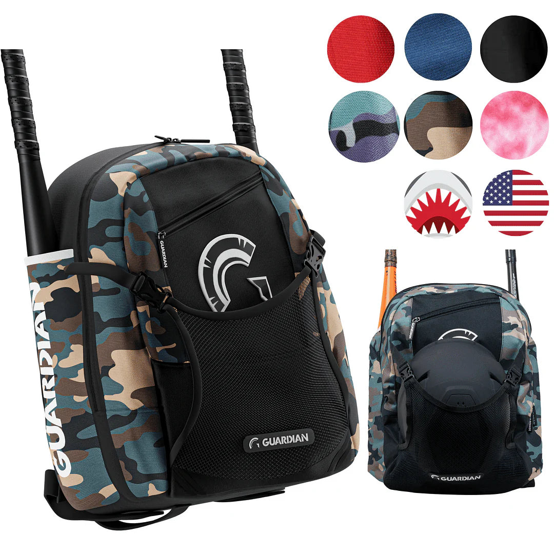 Youth Baseball Bag Holds Two Bats F665