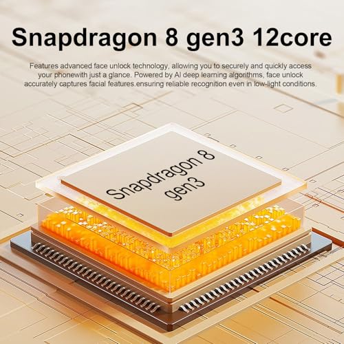 Unlocked Android Phone 6.99" AMOLED 7000mAh 8GB RAM 256GB Blue I970