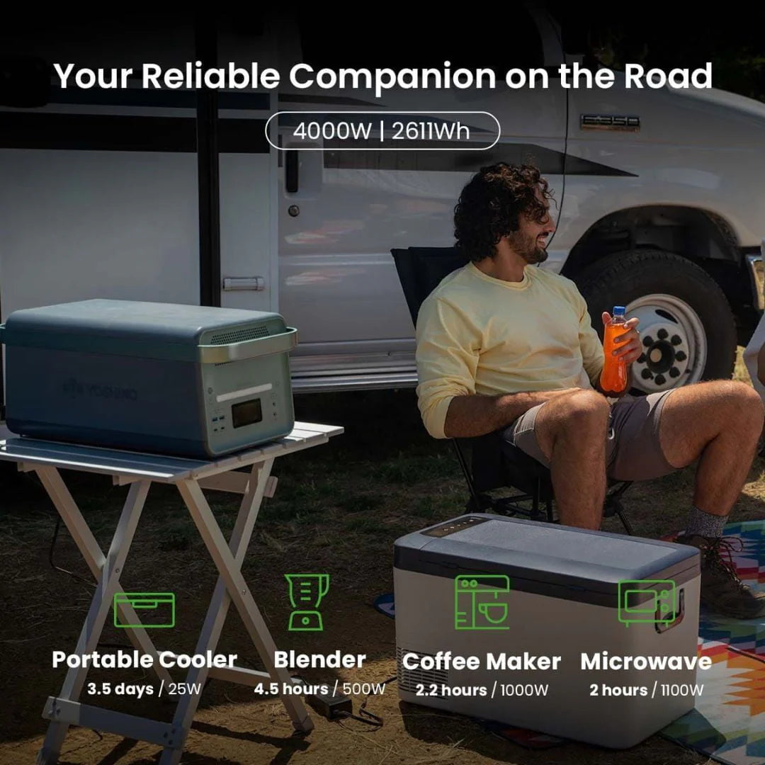 Portable Solar Generator 330W with 100W Solar Panel K419
