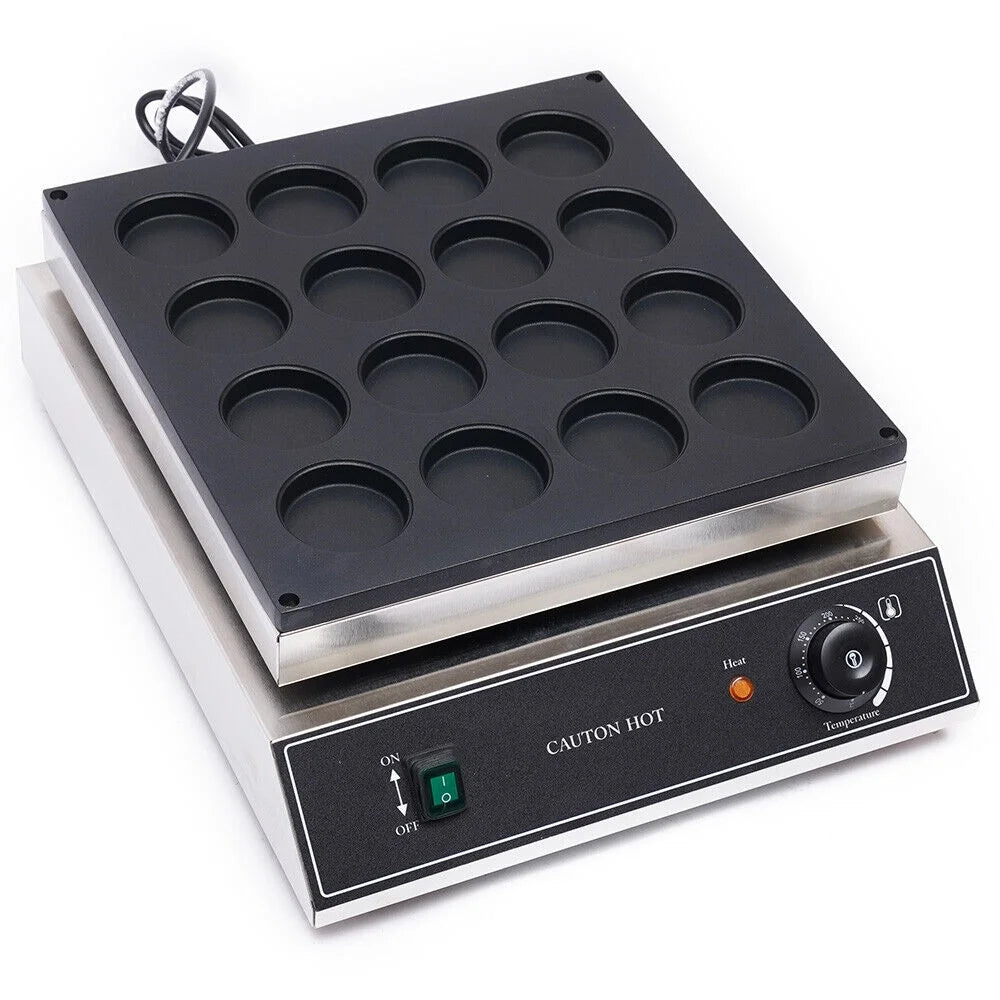 16 Holes Electric Nonstick Waffle Pancake Maker 1700W O7965