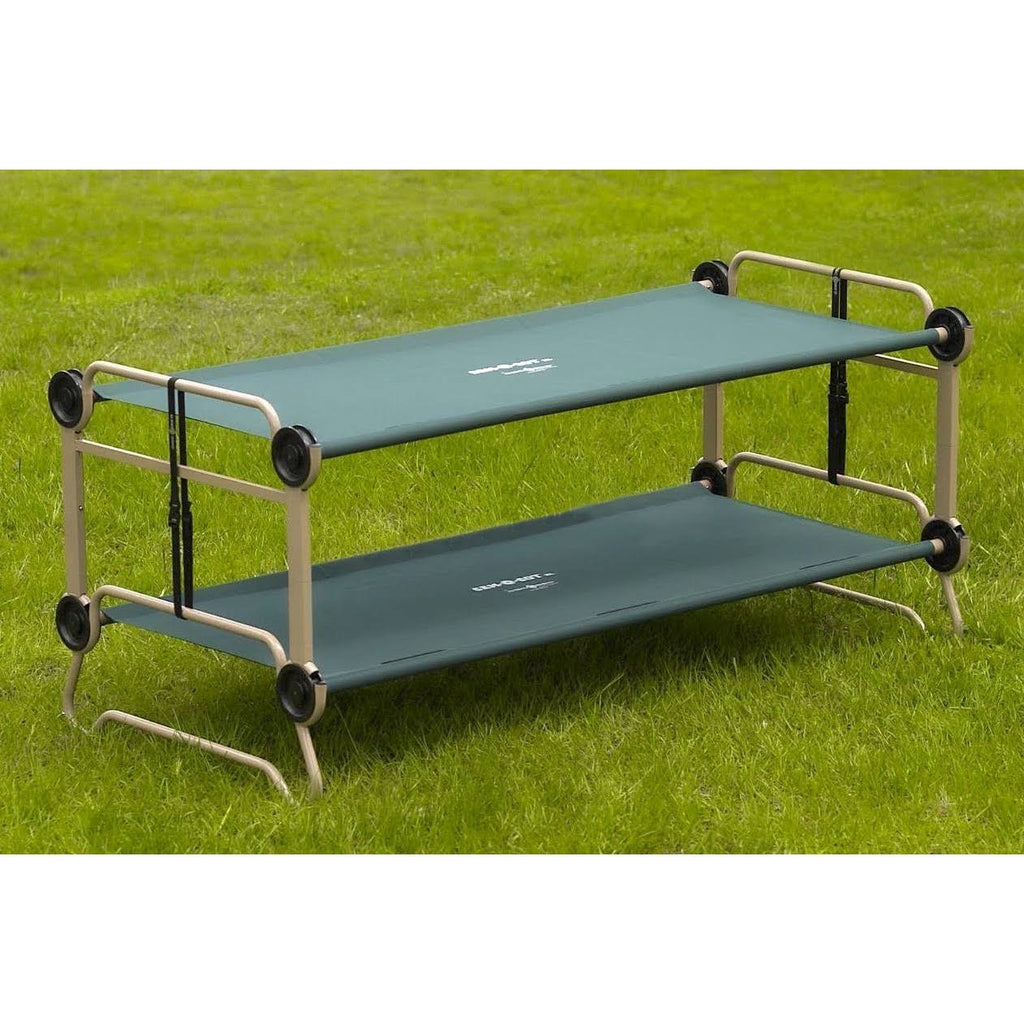 CamOBunk Large with 2 Organizers Cabinets - Green - Camping I800722
