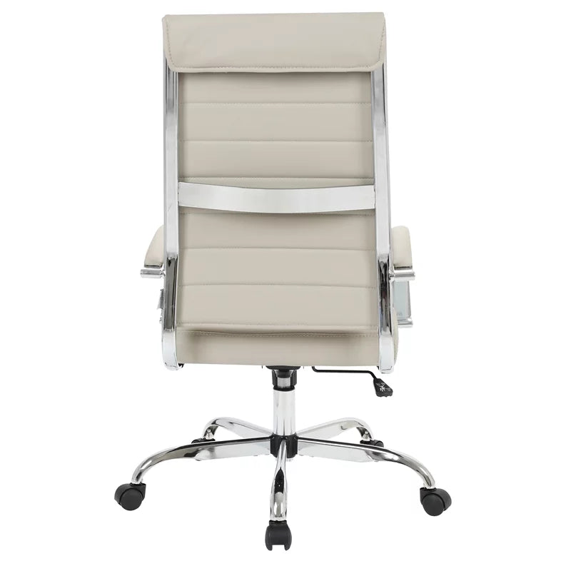 Tan Leather Office Chair H526973