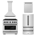 36 In. Gas Range, Range Hood, Dishwasher, Refrigerator G996972
