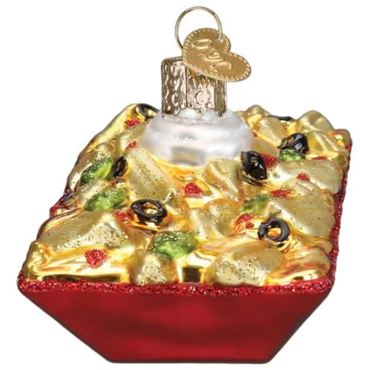 Glass Blown Tree Ornament M34155
