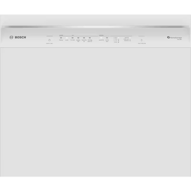 White 24 in. Dishwasher with Stainless Steel Tub and 3rd Rack J4443