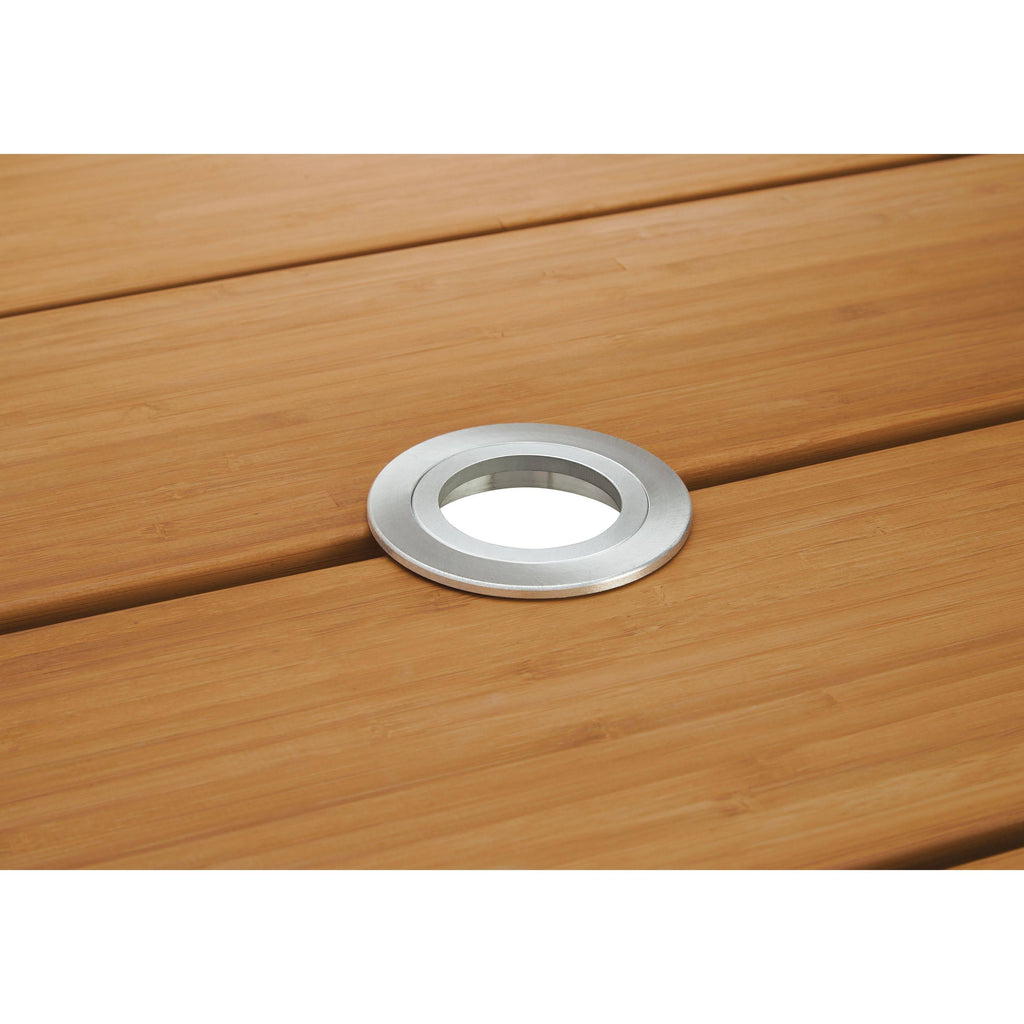 Orange Recycled HDPE Parsons Patio Table G88807