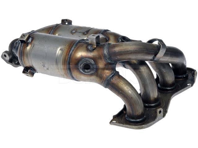 Catalytic Converter with Integrated Exhaust Manifold F7580