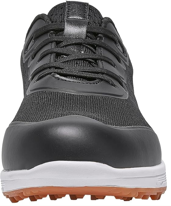 Water-Resistant Lightweight Non-Slip Leather Golf Shoes Y9686