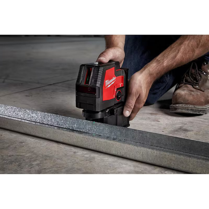 Green 100 ft. Rechargeable Laser Level with Lithium-Ion USB Battery C4266