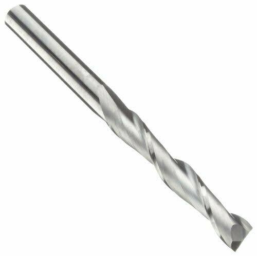Carbide Square Nose End Mill, inch, Uncoated (Bright) Finish, 30 Degree Helix I68467