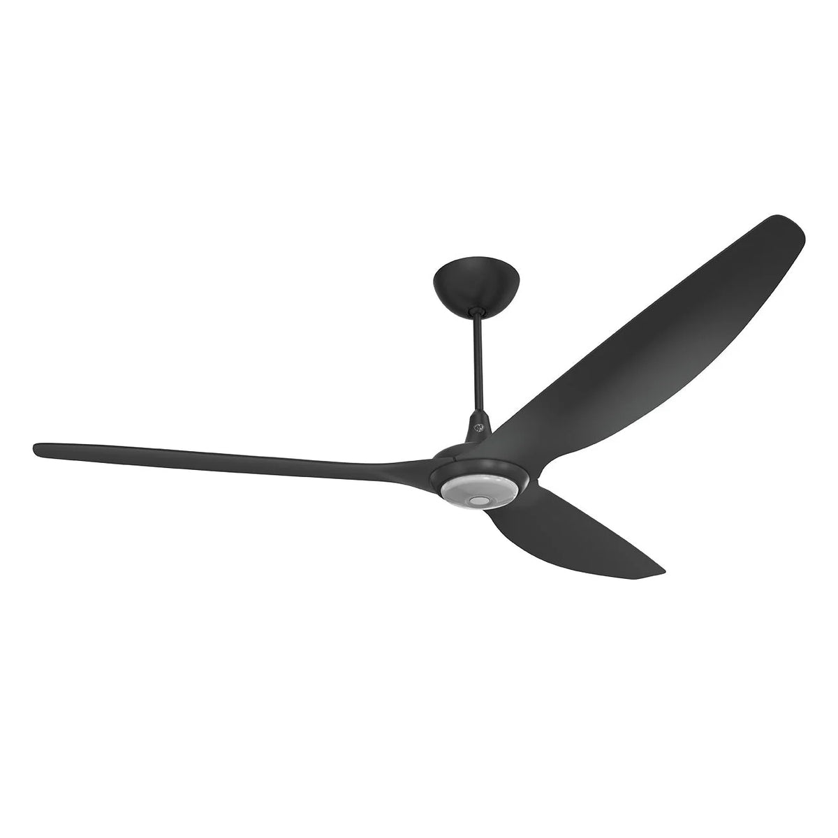 84 Ceiling Fan with Black Blades and Black Finish Y79190
