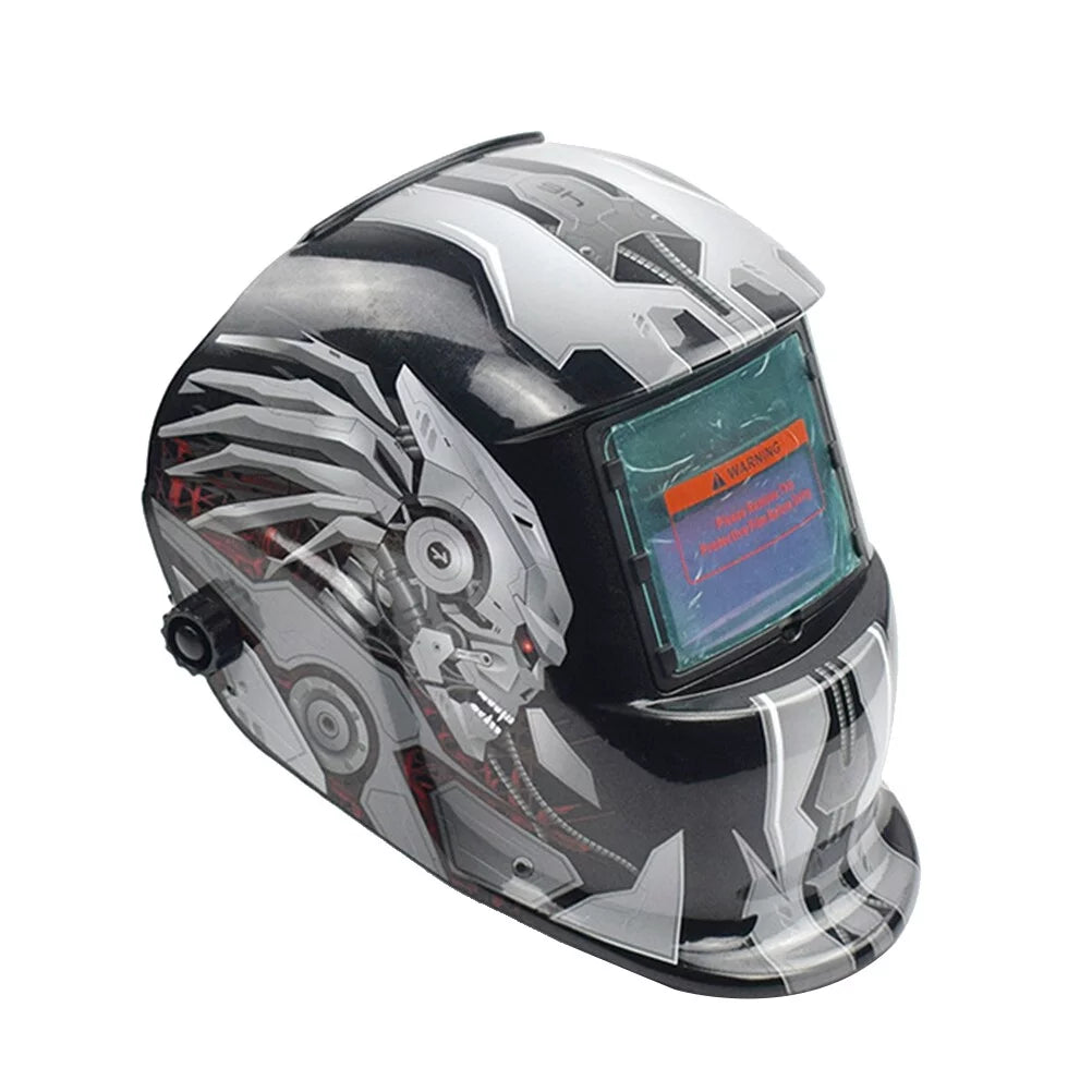 Solar Powered Auto Darkening Welding Helmet P128