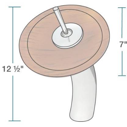 Oil Rubbed Bronze Bathroom Waterfall Faucet Ensemble P786018