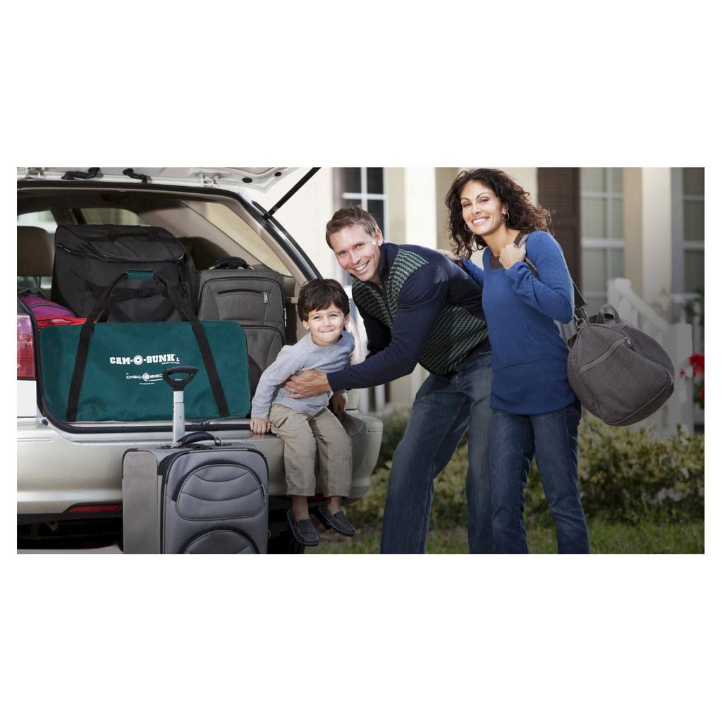 CamOBunk Large with 2 Organizers Cabinets - Green - Camping I800722