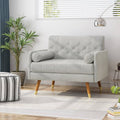 Light Gray Fabric Club Chair I555