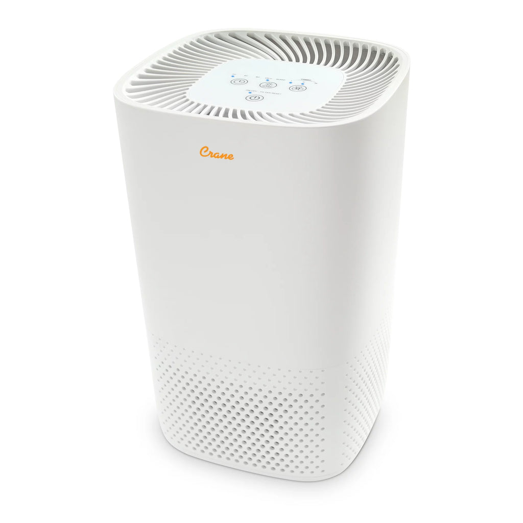 White True HEPA Air Purifier with UV Light I24100