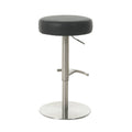 Black PU Hydraulic Barstool H668776