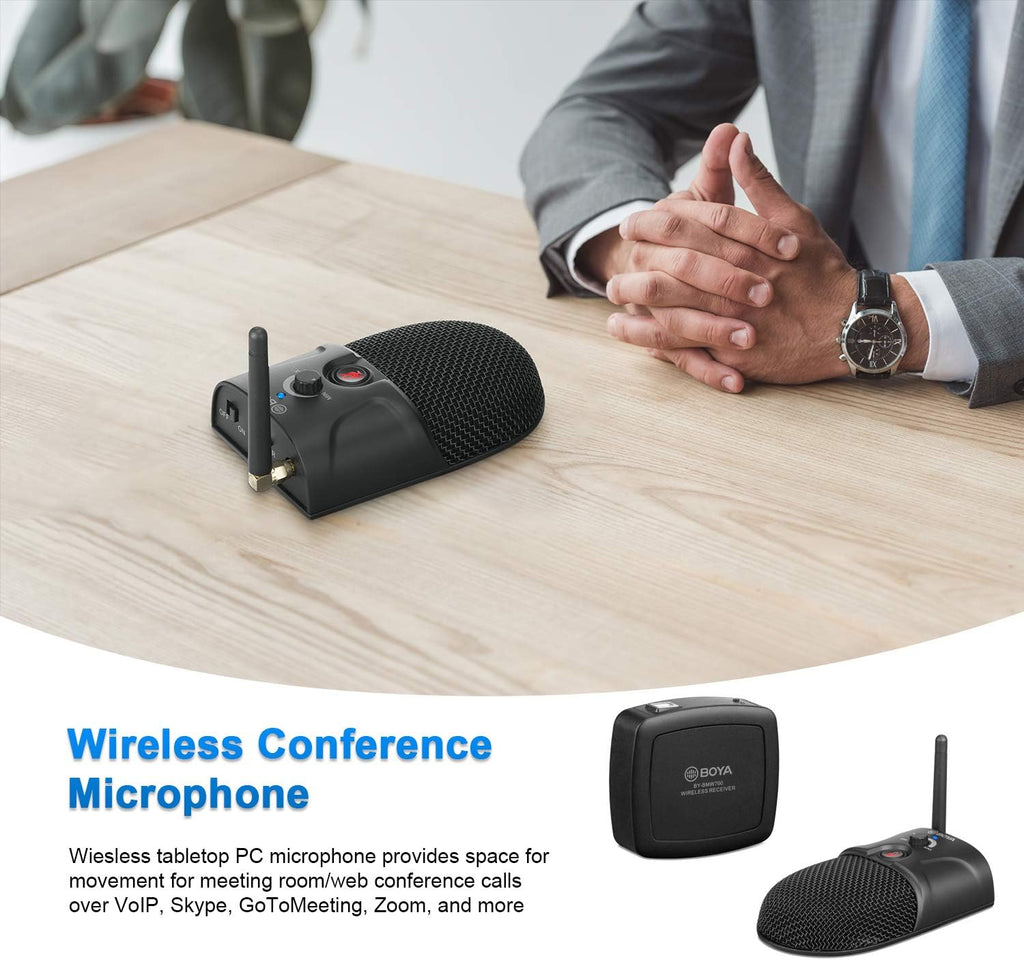 2.4GHz Wireless Omnidirectional USB Conference Microphone W46519