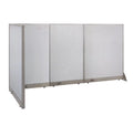 L-Shaped Freestanding Office Partition D3570