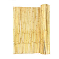 Natural Bamboo Fencing Garden Screen Rolled Fence Panel 3/4 D x 4' H x 8' L A3197